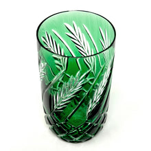 Load image into Gallery viewer, NEW! Green Wheat Stemless Champagne Glass - Pair