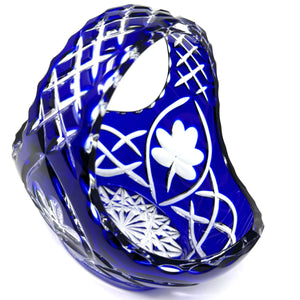 NEW! Blue Shamrock Basket