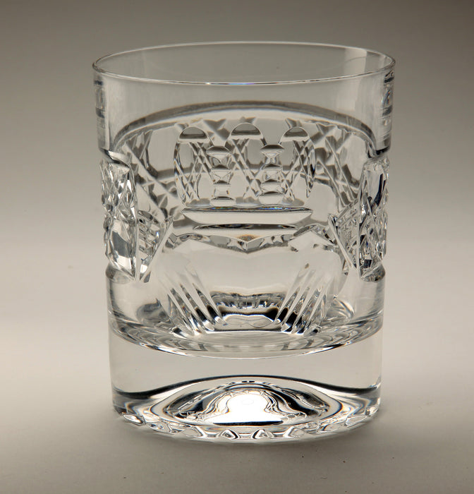 Claddagh 'Old Fashioned' Whiskey Tumbler