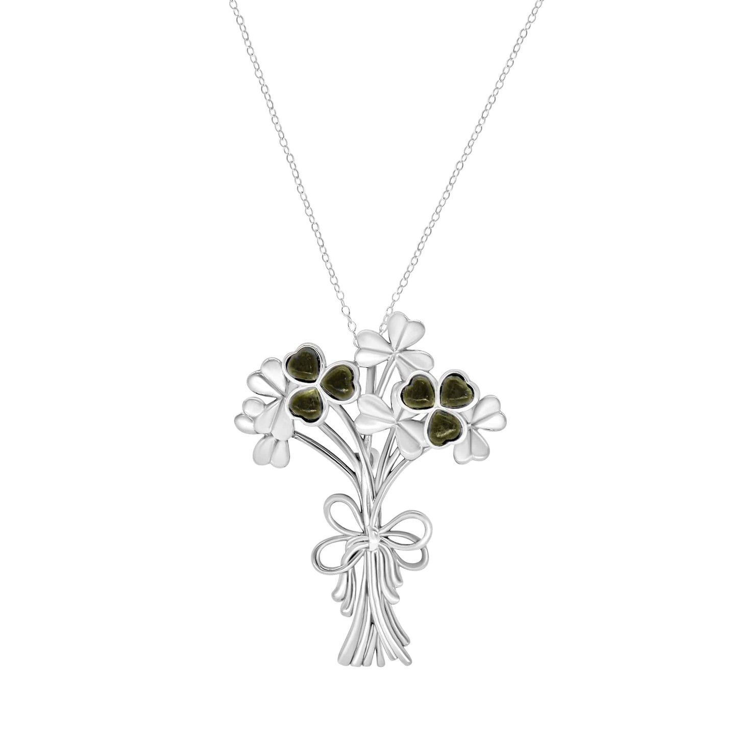 Shamrock Bouquet Pendant