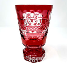 Load image into Gallery viewer, Red Claddagh Footed Goblet